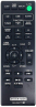 Replacement remote control for Sony CMT-SBT100B RM-AMU171 CMT-SBT100